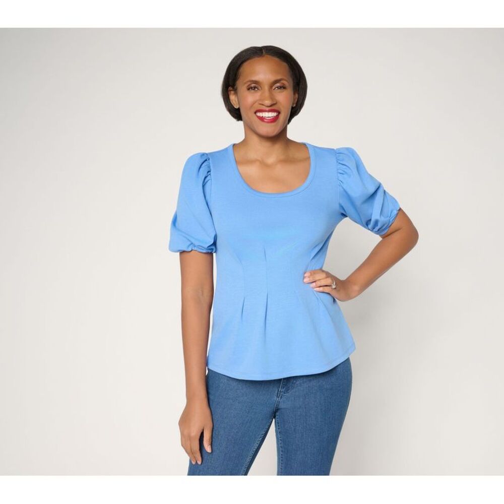 Mally Roncal Women's Top Plus Sz 2X Make Your Selection: Glam Blue A720284